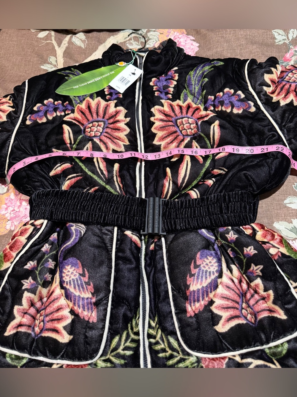 FARM Rio Reversible Marvelous Garden Puffer Jacket - Picture 14 of 15